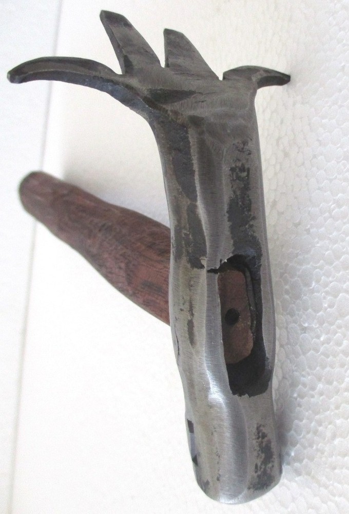 ANTIQUE OLD TOOL FIGURAL HAMMER UNUSUAL RARE
