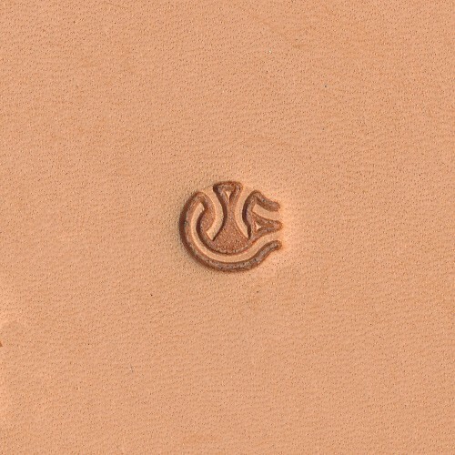 Border Weave Link Corner K150 Leather Stamp