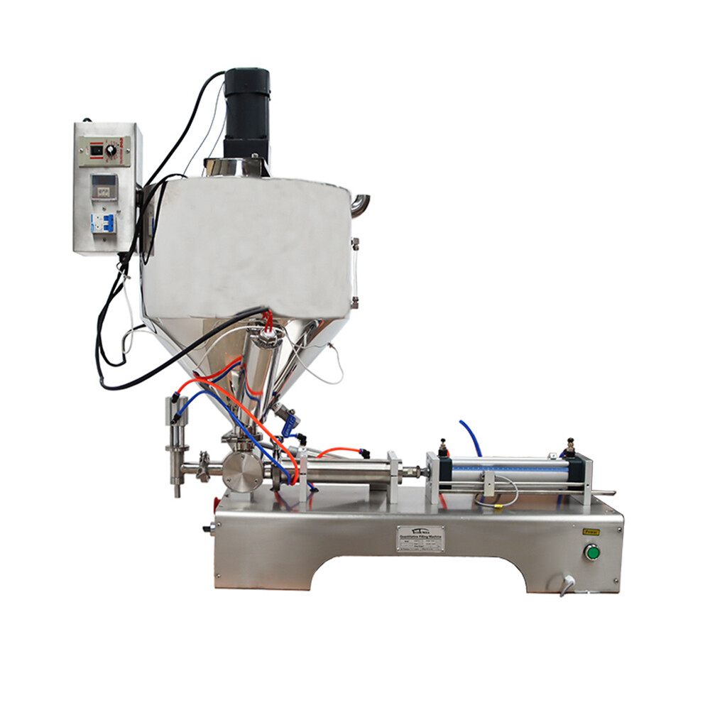 100-1000ml Liquid & Paste Filling Machine with Heating & Mixing Function Packing