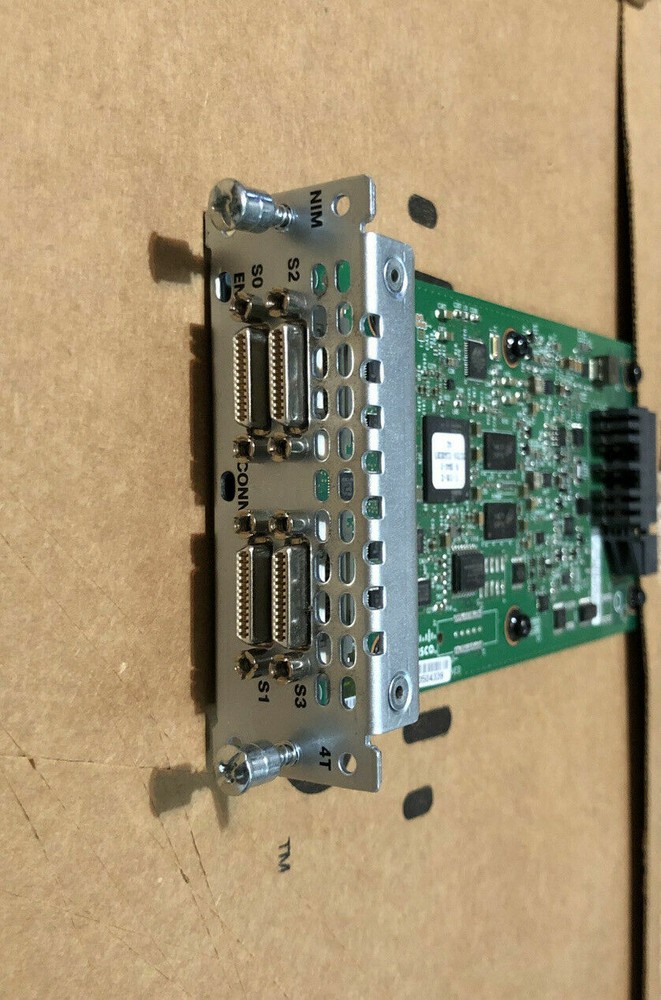 Cisco NIM-4T 4-Port Serial WAN Network Interface Card