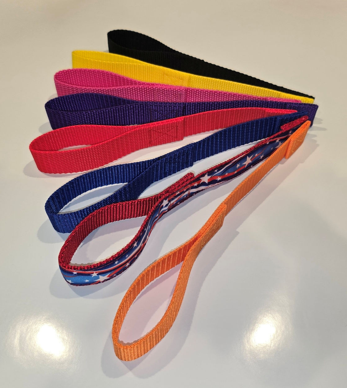 Winch hook hand pull strap Warn Kolpin Super ATV SXS red Made in the USA