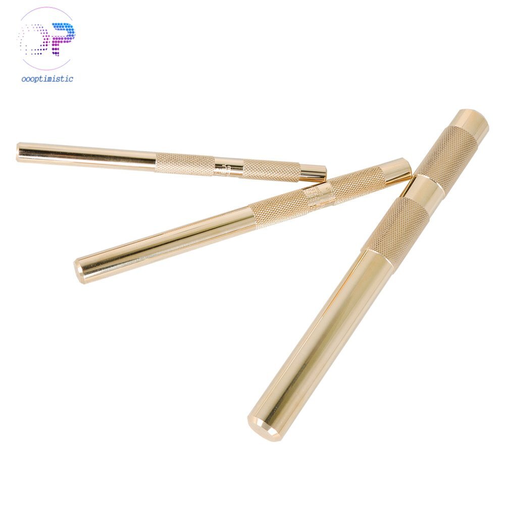 3PCS Brass Drift Punch Set 3/8" to 3/4" Replace for 61360 NEW
