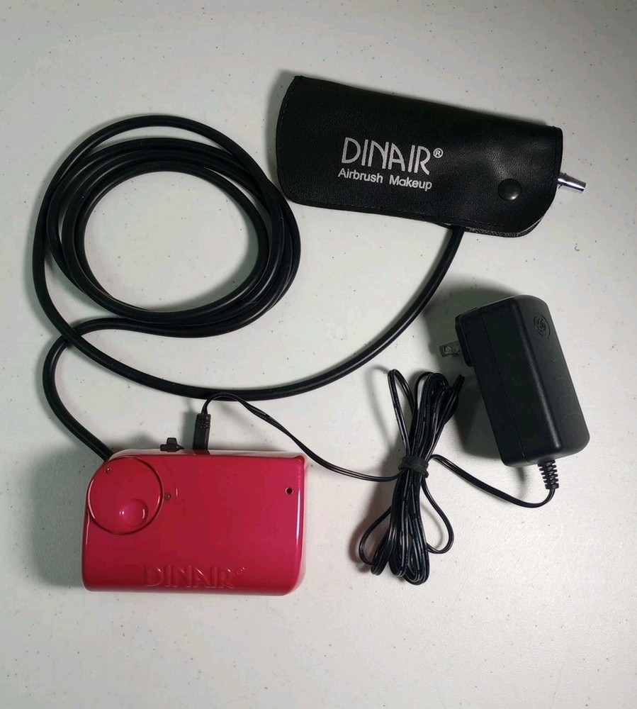 Dinair Pro Lite Airbrush Makeup Cosmetics Systems Compressor Model 700 - Cleaned