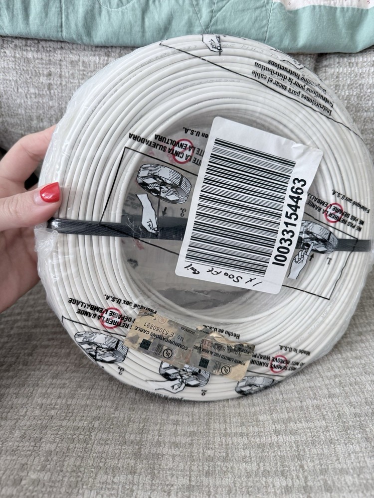 Signal Electronic Cable T723245501 Solid Wire 500 Feet Copper