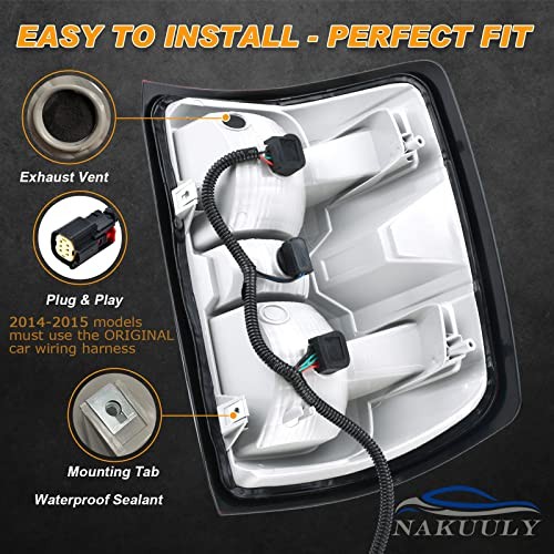 Factory Style Tail Light Assembly Compatible With 2016 16-19 Left Driver Side