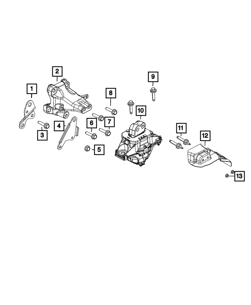 Genuine Mopar Double Ended Stud 06513176AA