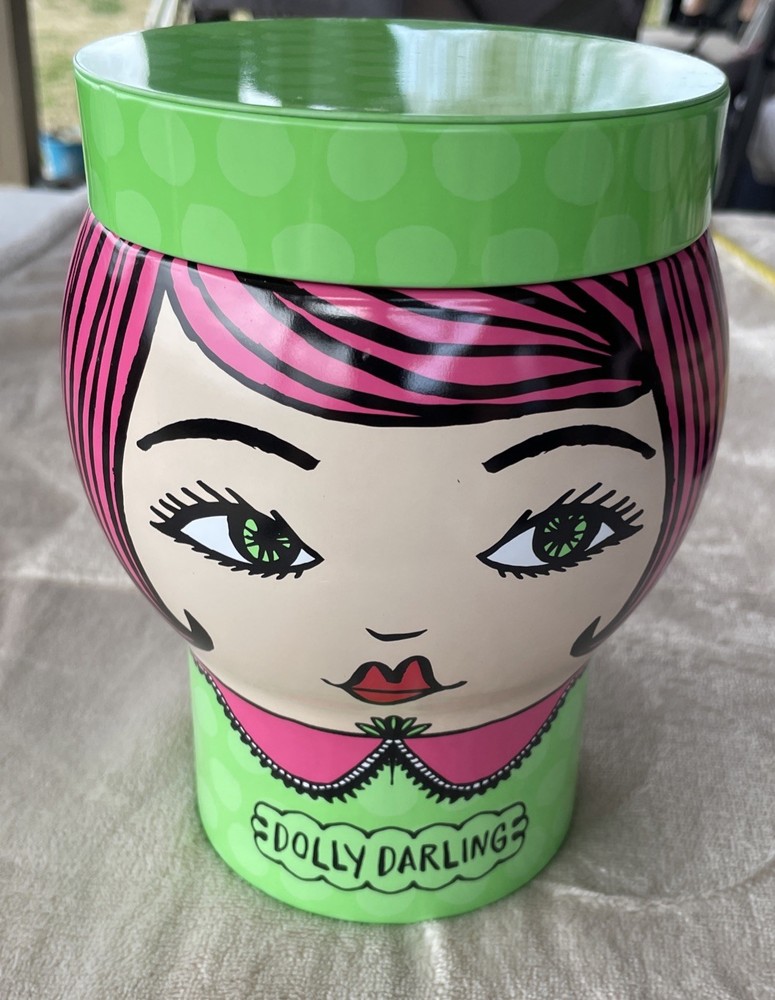Benefit Cosmetics Dolly Darling Tin Collector Empty