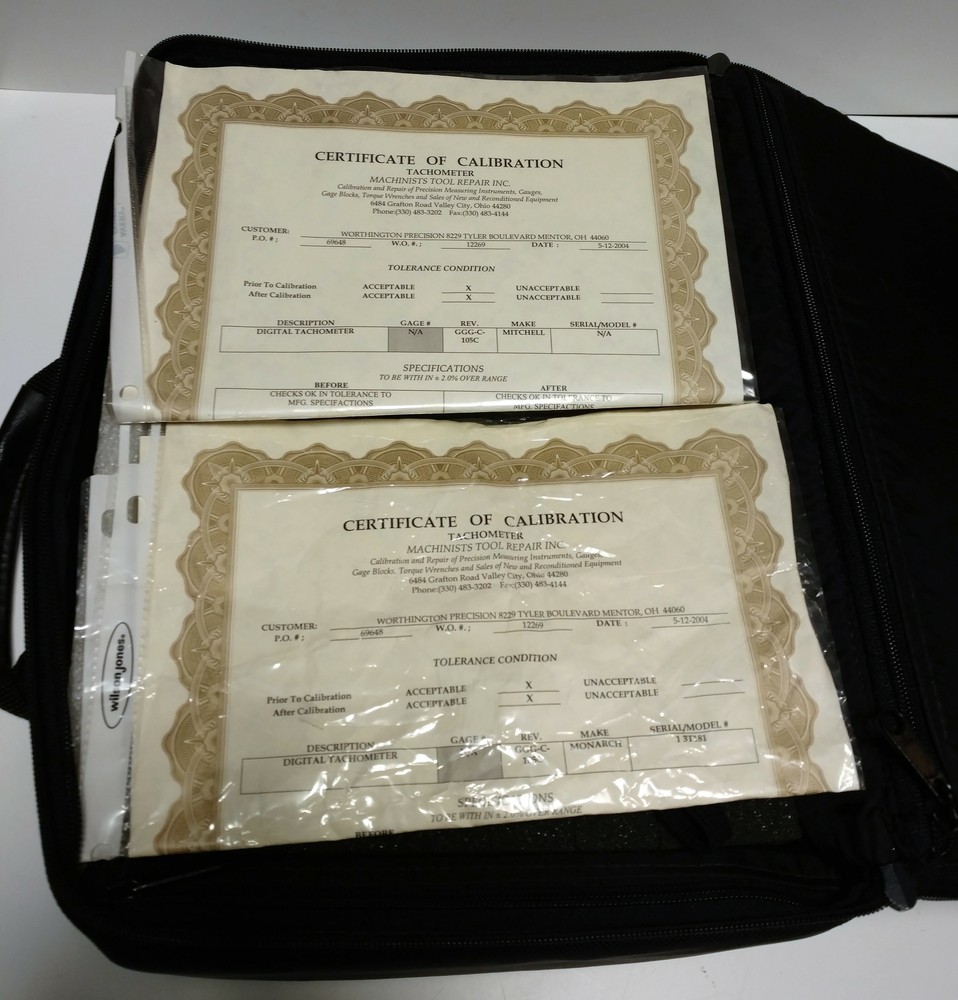 Mitchell Instruments Photo/Laser Tachometer with Digital Display