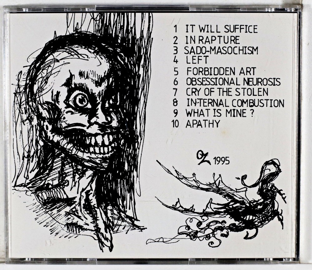 Objective Zero – Apathy - Miscreation - Sydney Death Metal CD 1995