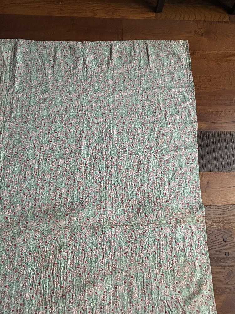 Antique Postage Stamp Quilt 75” X 75”