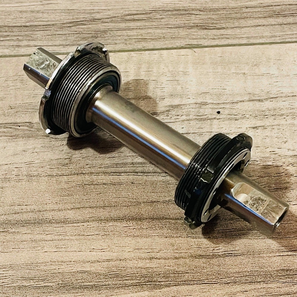 Vintage Titanium Square Taper MTB Bottom Bracket 128mm MTB Single Speed