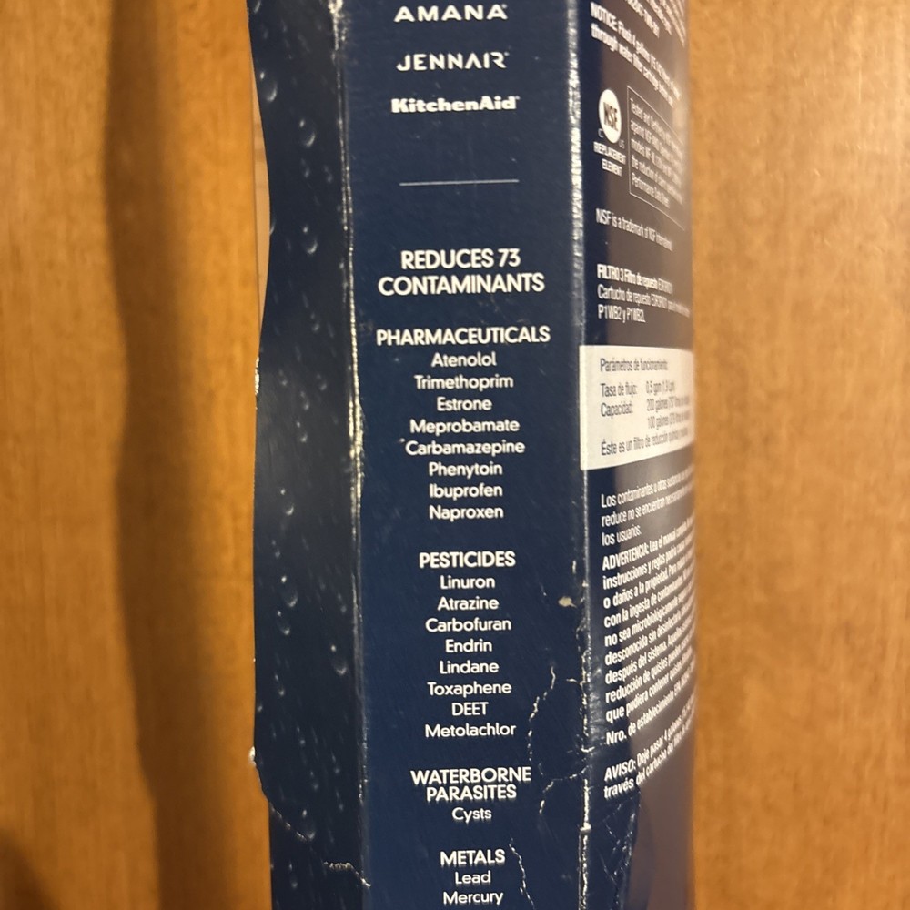 Everydrop Refrigerator Ice & Water Filter #3 - Unused - Box Damage Quantity 2