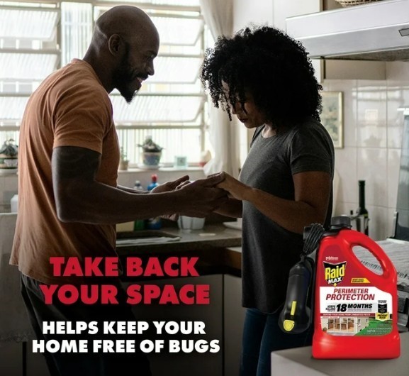 Raid MAX Perimeter Protection Bug Killer, Auto Trigger Refill, 64 oz **FREE SHIP