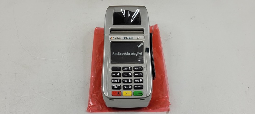 First Data FD130 Duo Credit/Debit Card Machine POS Terminal