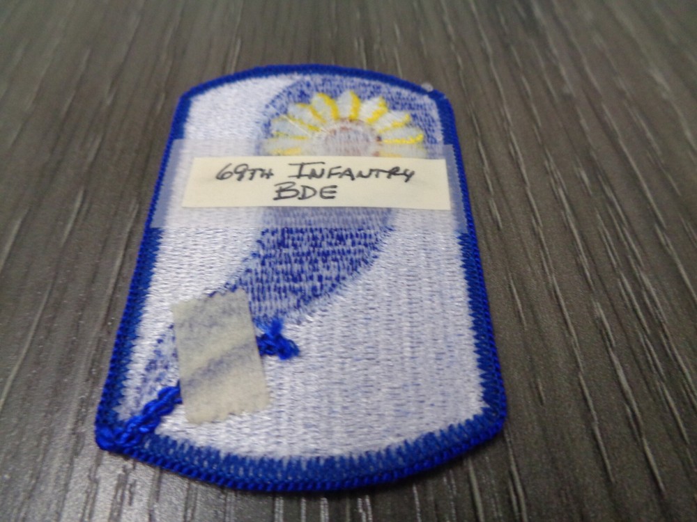 69th Infantry Brigade Patch Vietnam War - NO GLOW