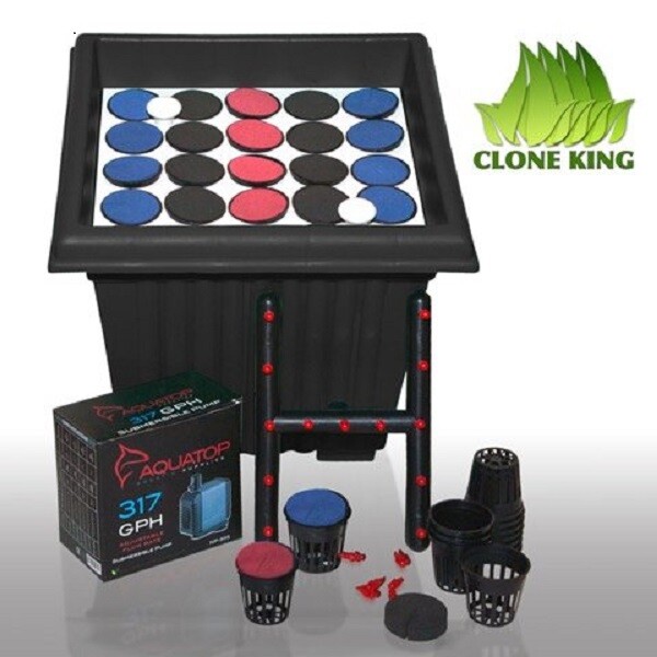 2 COMPLETE CLONE KING 25 SITE AEROPONIC CLONING MACHINES MAKES IT EASY 2 CLONE!