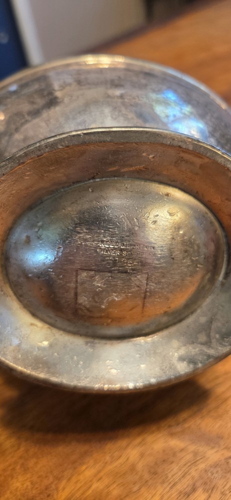 Vtg Reed & Barton Silver Plate Tea Pot 7