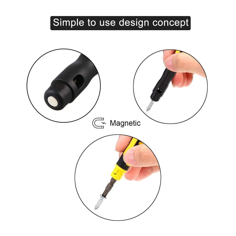 4 Pieces mini screwdriver set Portable Multi-Purpose Screwdriver tiny screwdr...