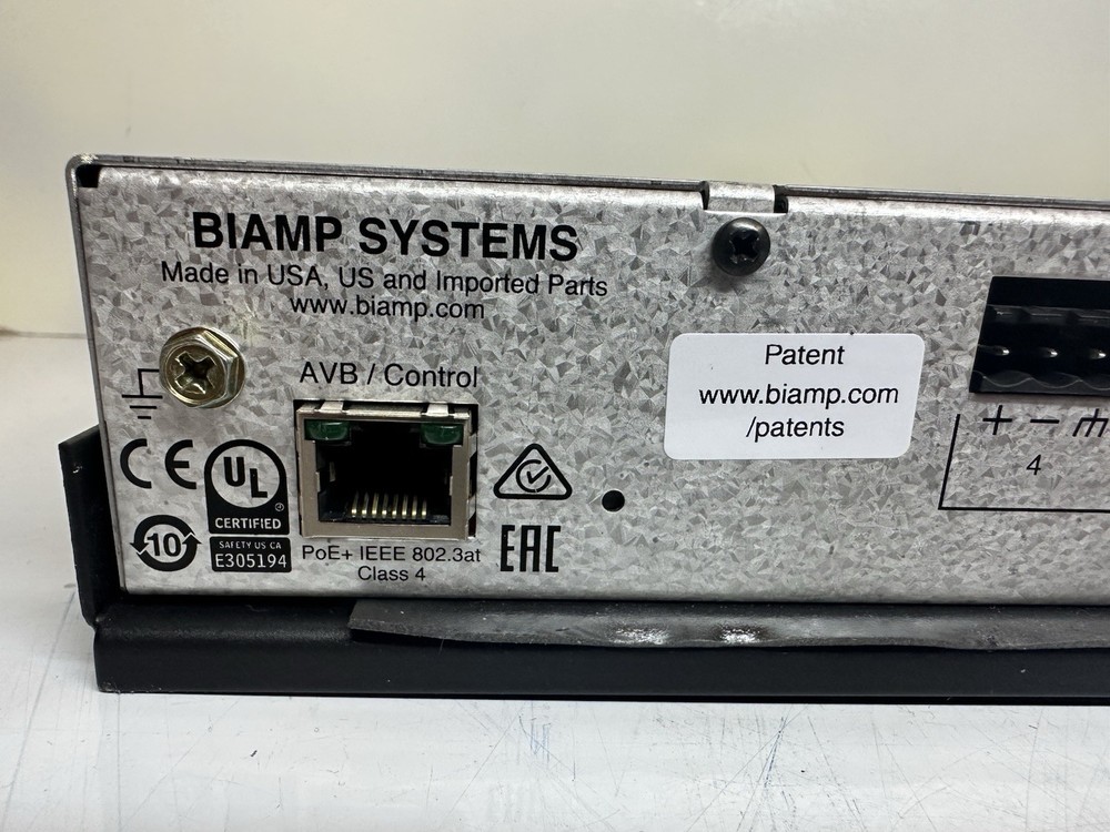 Biamp Tesira EX-AEC & EX-OUT - UNTESTED