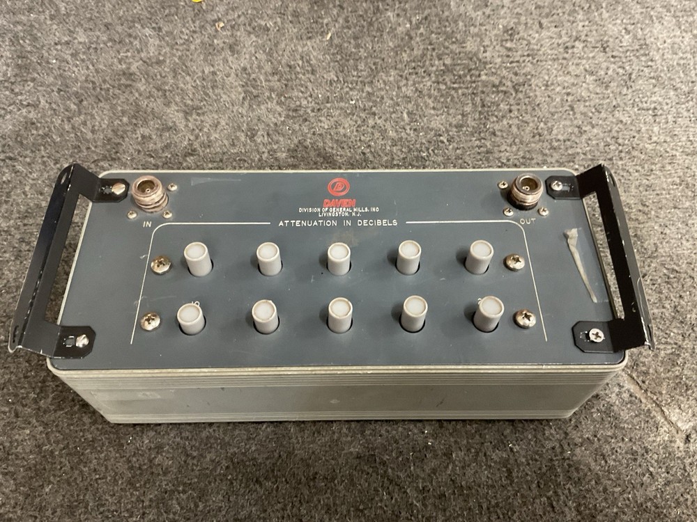 Daven 650-50 Attenuator Attenuation in Decibels