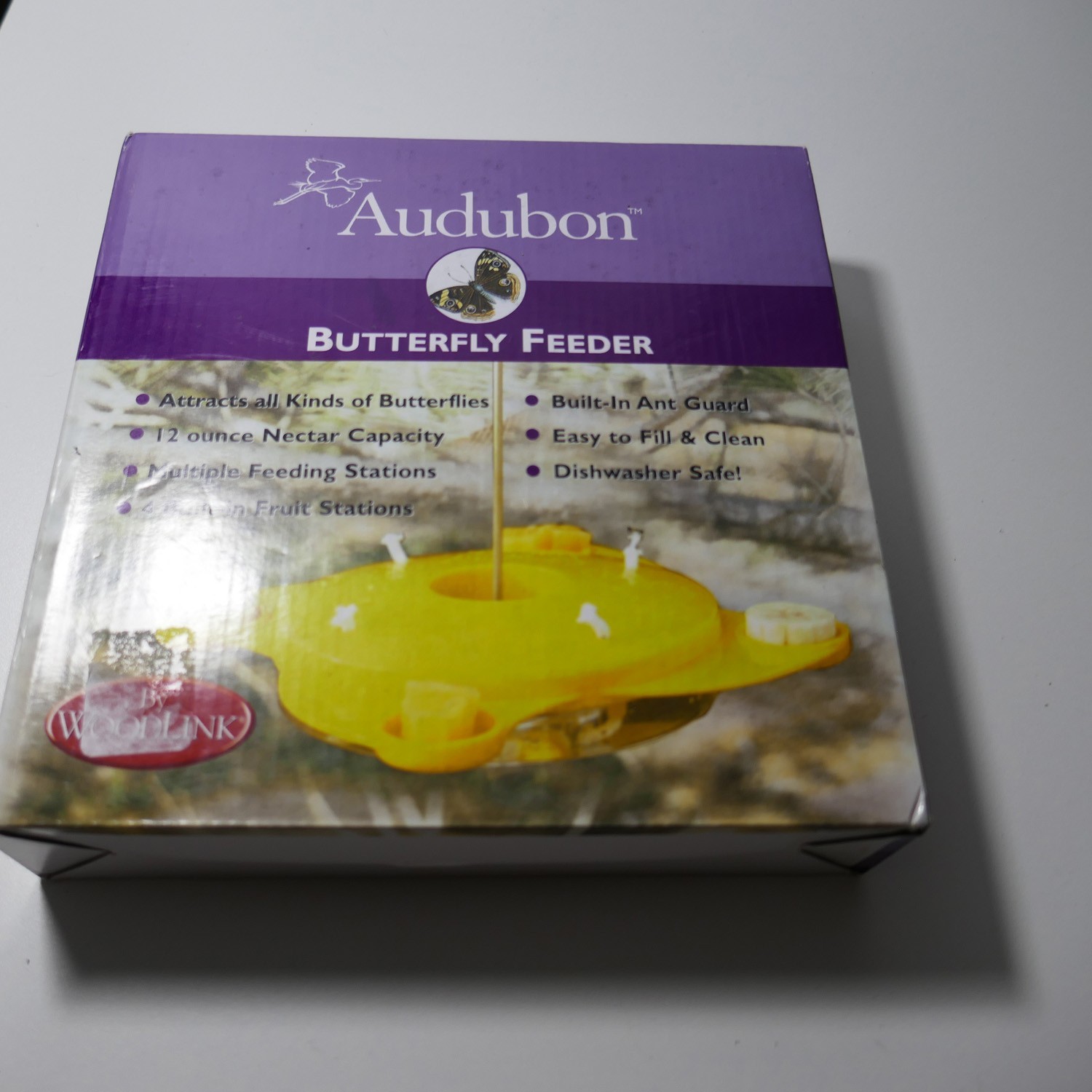 Audubon Butterfly Feeder by Woodlink 12 oz. New Open Box Hanging Nectar Feeder