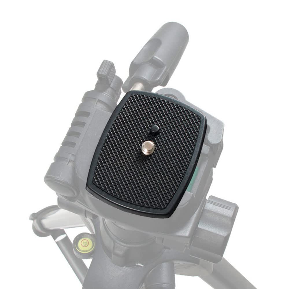Harwerrel 35mm Tripod Quick Release Plate Camera Mount Adapter Black