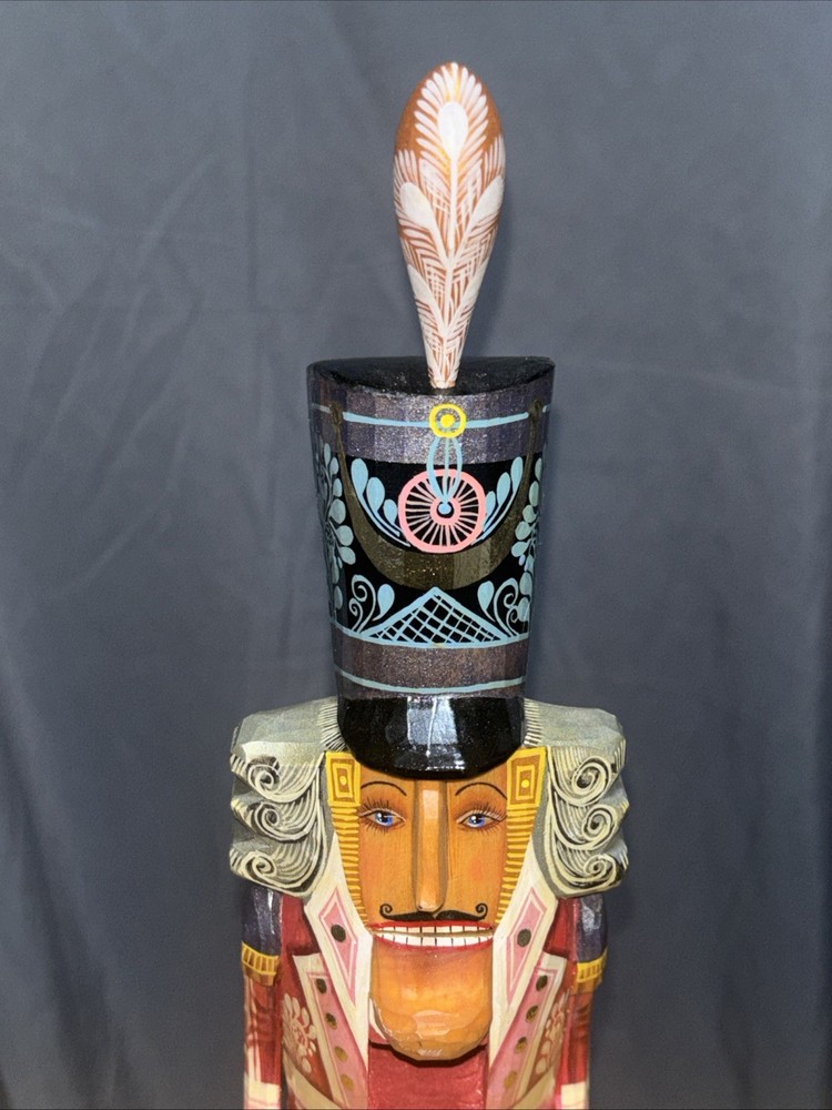 G. DeBrekht Masterpiece Collection Hand Carved Painted Nutcracker Signed Number