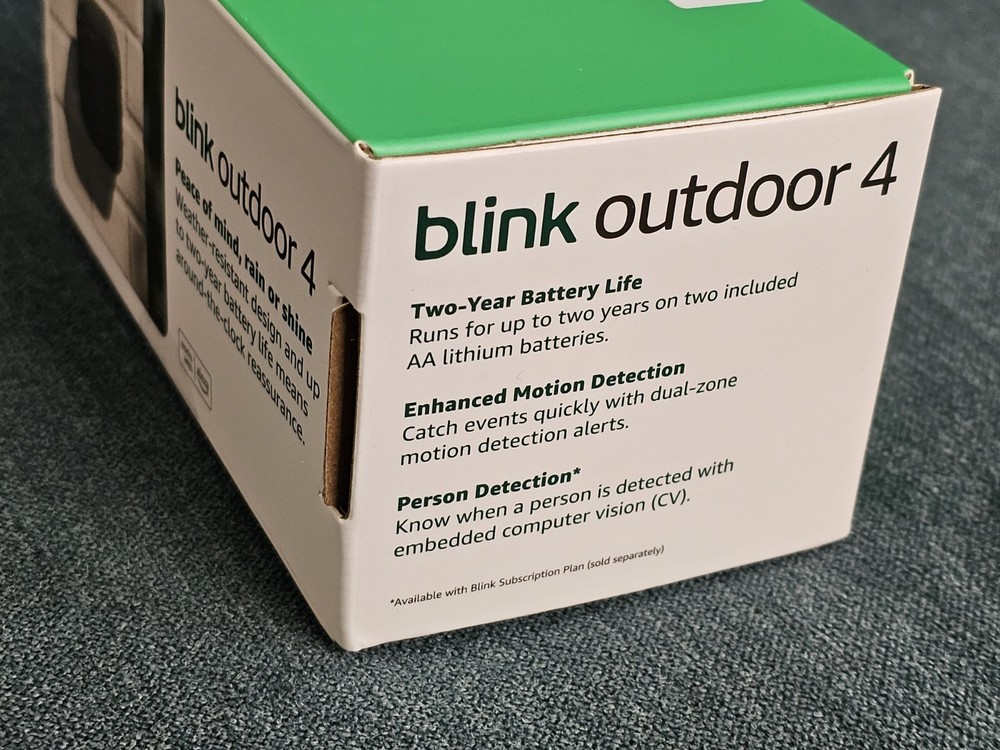 Blink Outdoor 4 (4th Gen) Wireless 1-Camera Security System w/ Sync Module