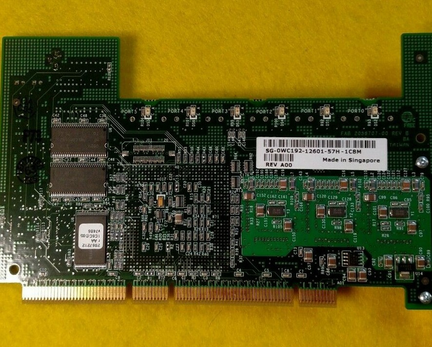 ADAPTEC 2610SA / 64MB 6-Port SATA Raid Controller (*)