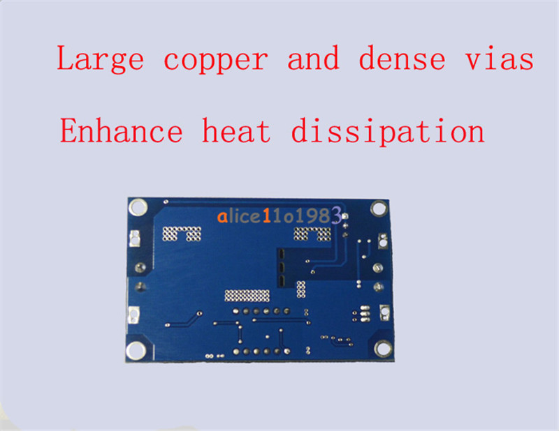 3~35V To 3.5~35V 100W Adjustable DC Step-up Boost Voltage Converter Module TOP