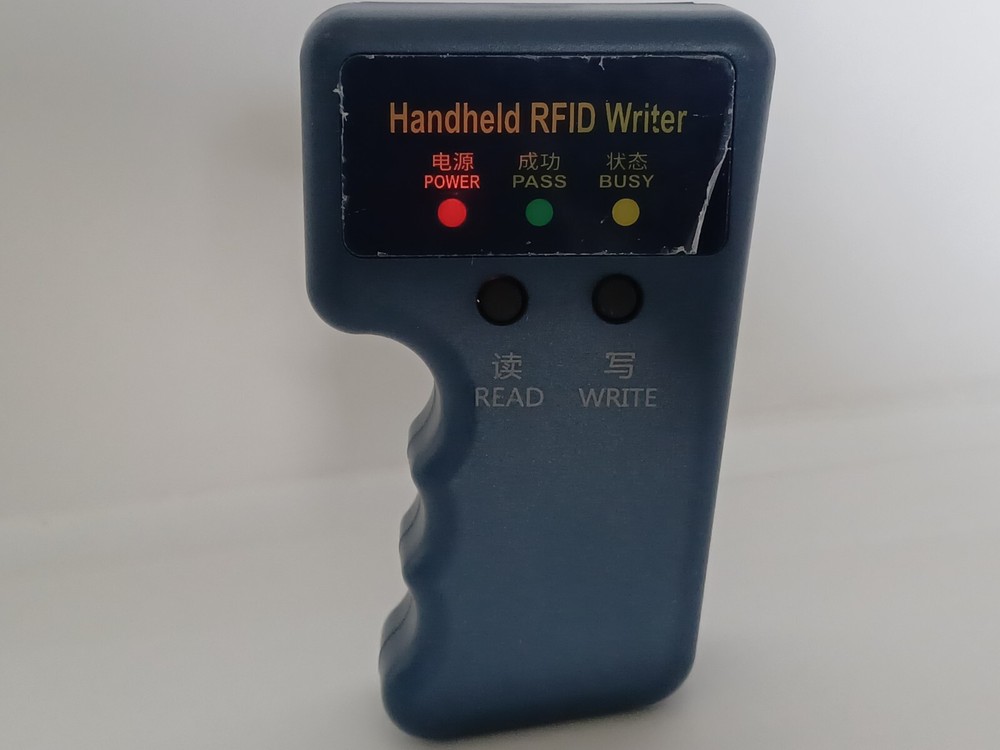Handheld RFID ID Card Copier Key Reader Writer Duplicator 125KHz --No Tags!