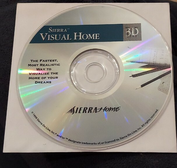 Sierra Home 1998 Visual Home CD-ROM