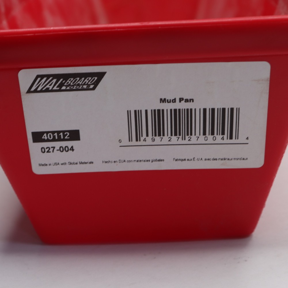 Wal-Board Tools 3.5 in. Plastic Mud Pan