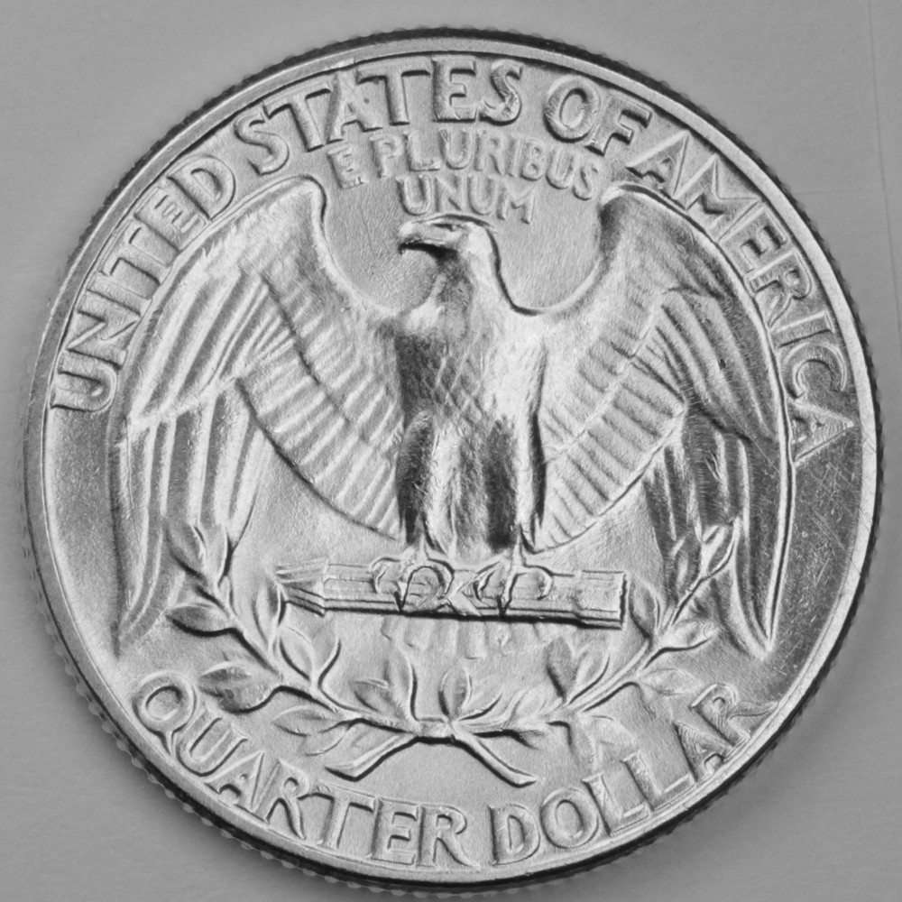 1940 Washington Quarter. Blast White, Minimum Bag Marks. Choice BU. (Inventory)