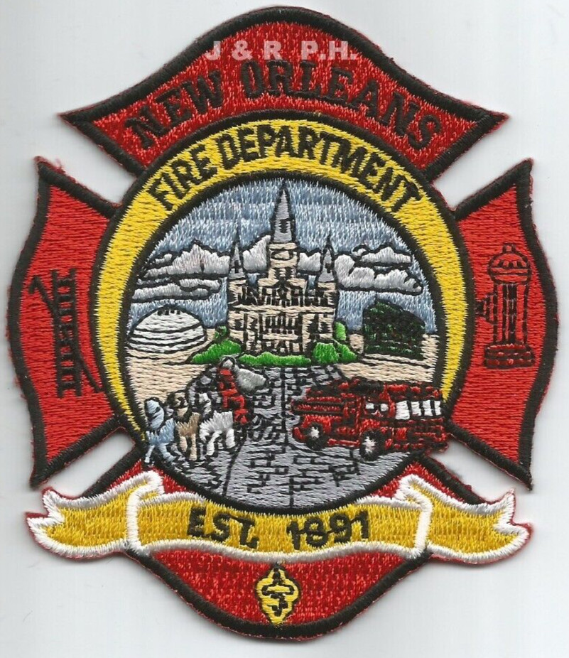 Louisiana  Fire Patch  "Est. 1891", (3.5" x 4" size)  fire patch