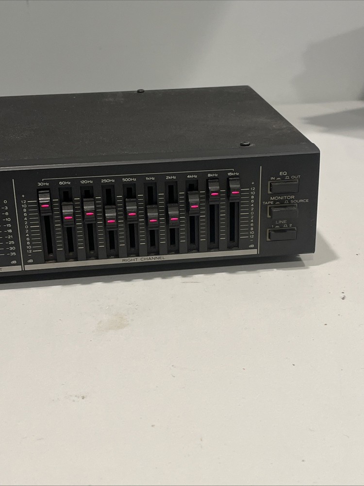 TEAC EQA-5 10-Band Stereo Graphic Equalizer - Used, Powers On