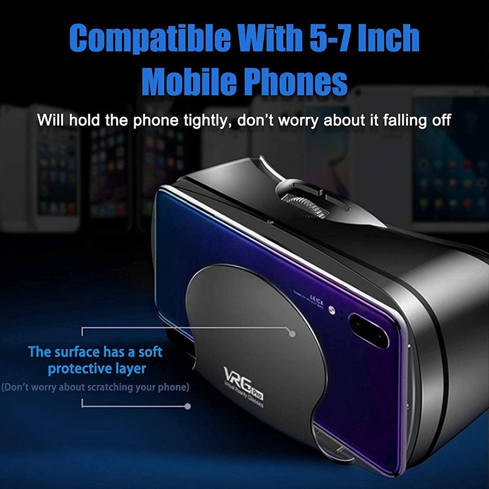 Full-Screen Virtual Reality 3D Glasses VR Set 3D Virtual Reality4750