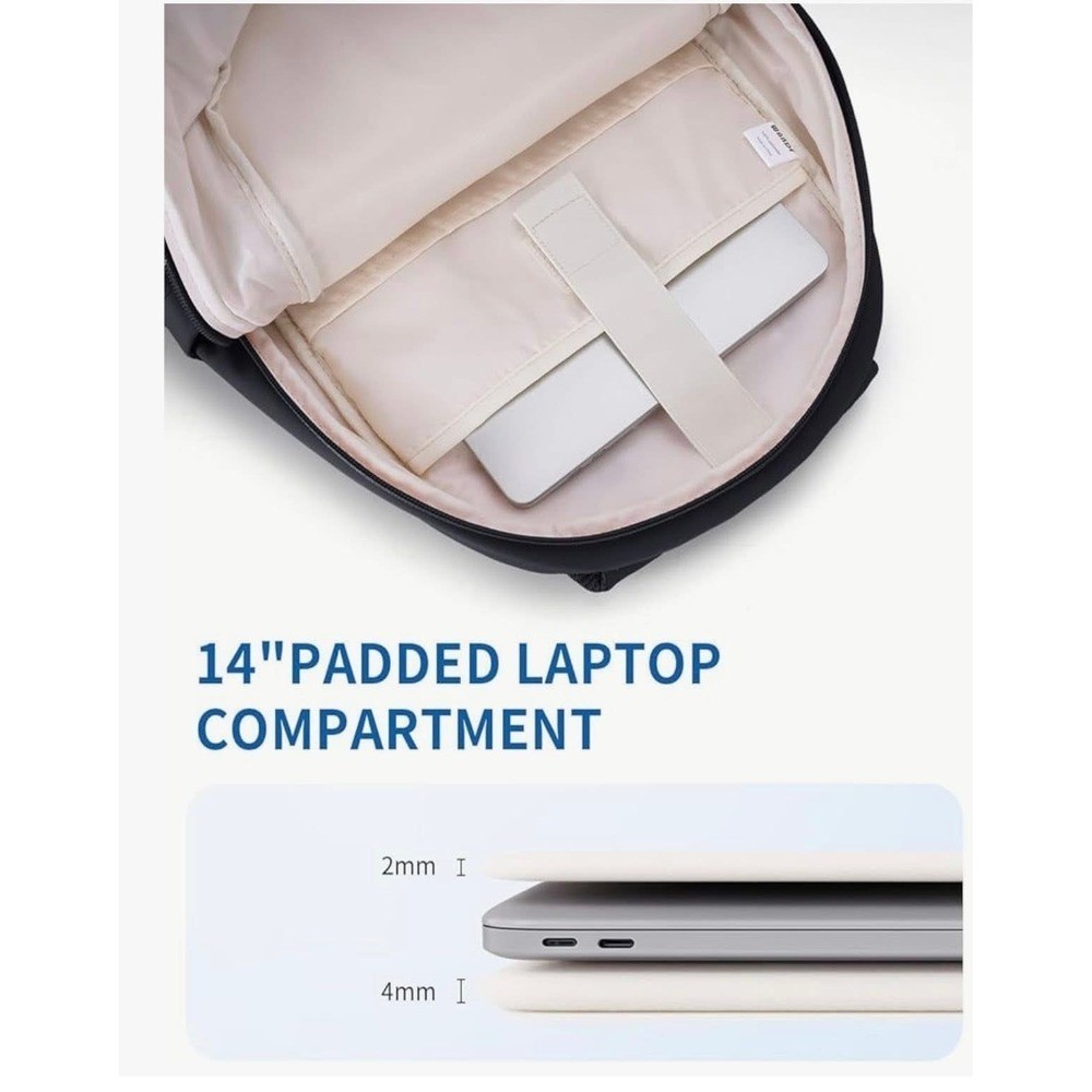 Initial "C" Quilted Puffer 14" Backpack Personalized Travel Backpack Daypack