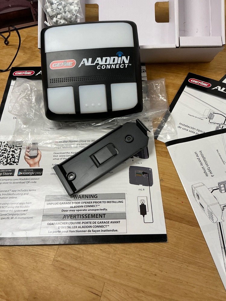 Partial Aladdin Connect® Smartphone Enabled Garage Door Controller ALDCM Partial
