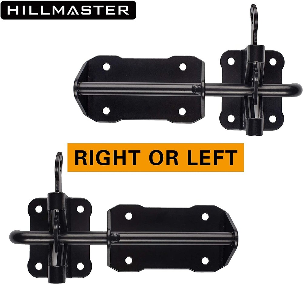 HILLMASTER HEAVY DUTYVLOCKING GRAVITY GATE LATCH WITH CABLE PULL