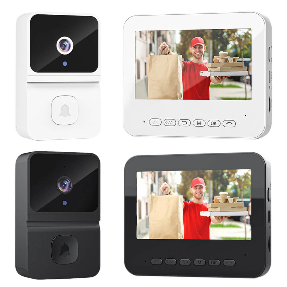 Smart Phone Camera Door Bell Ring Intercom Wireless WiFi Video Doorbell Security