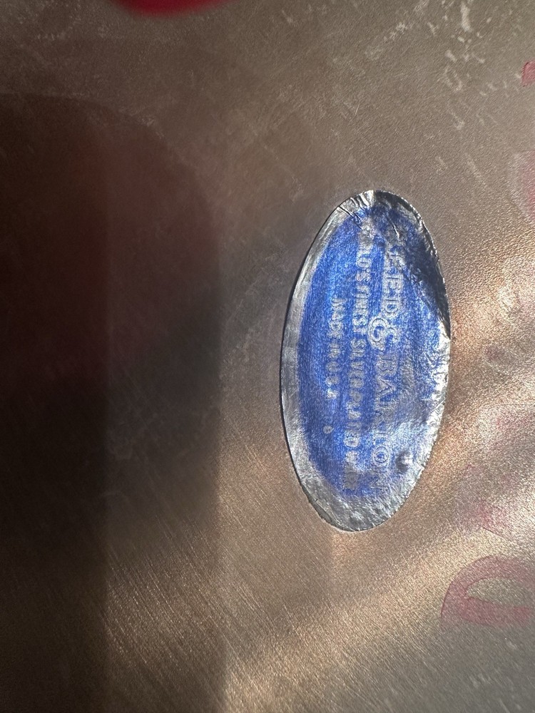 Reed & Barton Silver plated 3-piece Serving Bowl