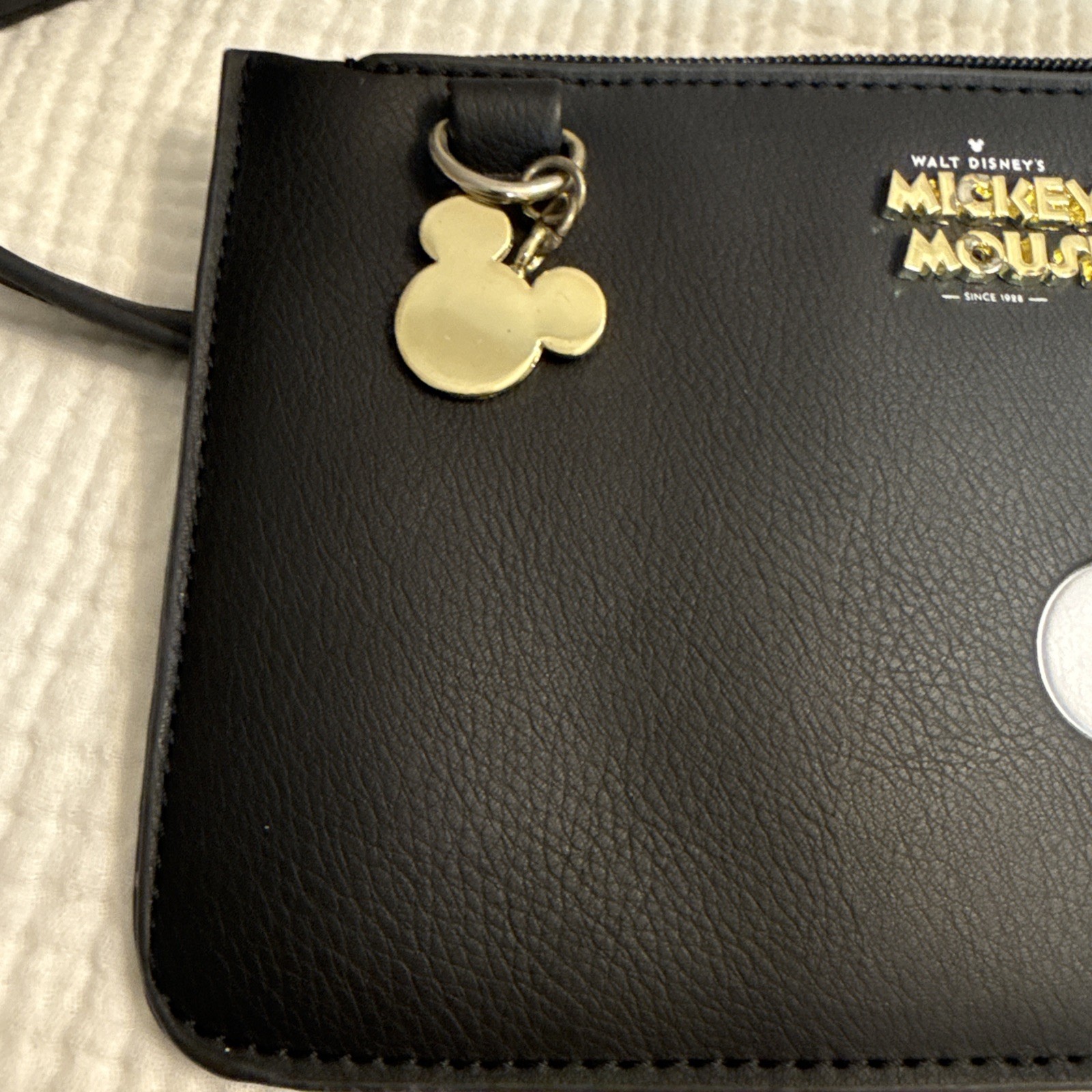 Bioworld Mickey Mouse Glove Hand Belt Bag Purse 90 Years Of Mickey NEW