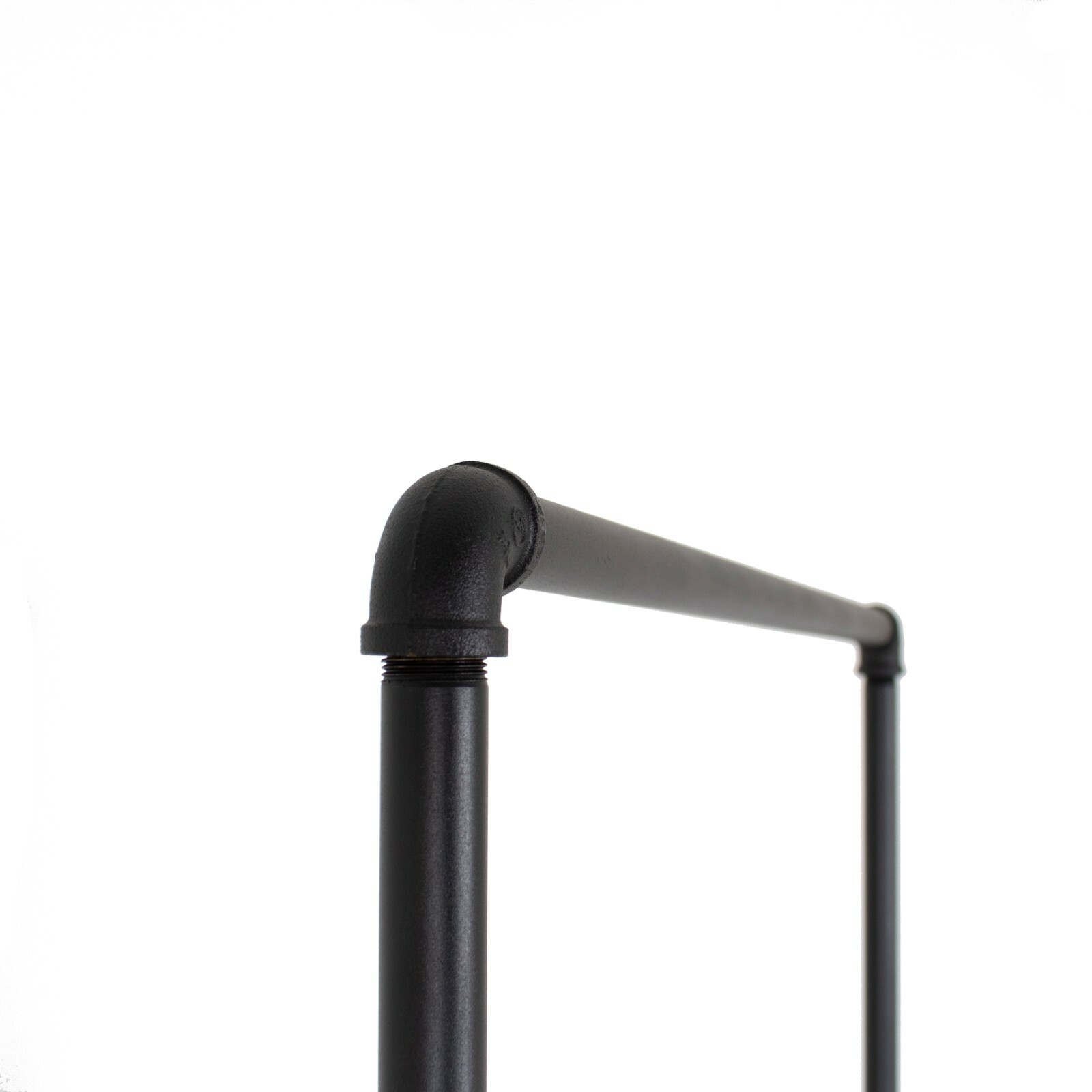 Industrial Pipe Clothing Rack by William Robert's Vintage