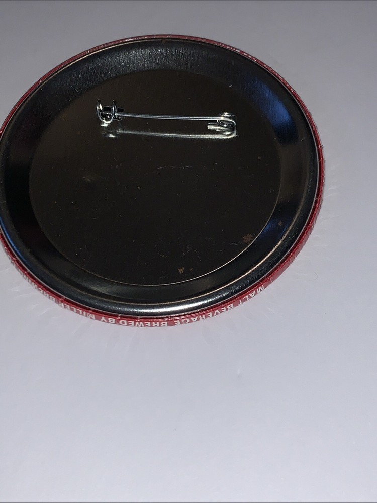 Sharp's Miller Breakthrough Non-Alcoholic Brew Button Pin-back Advertisement
