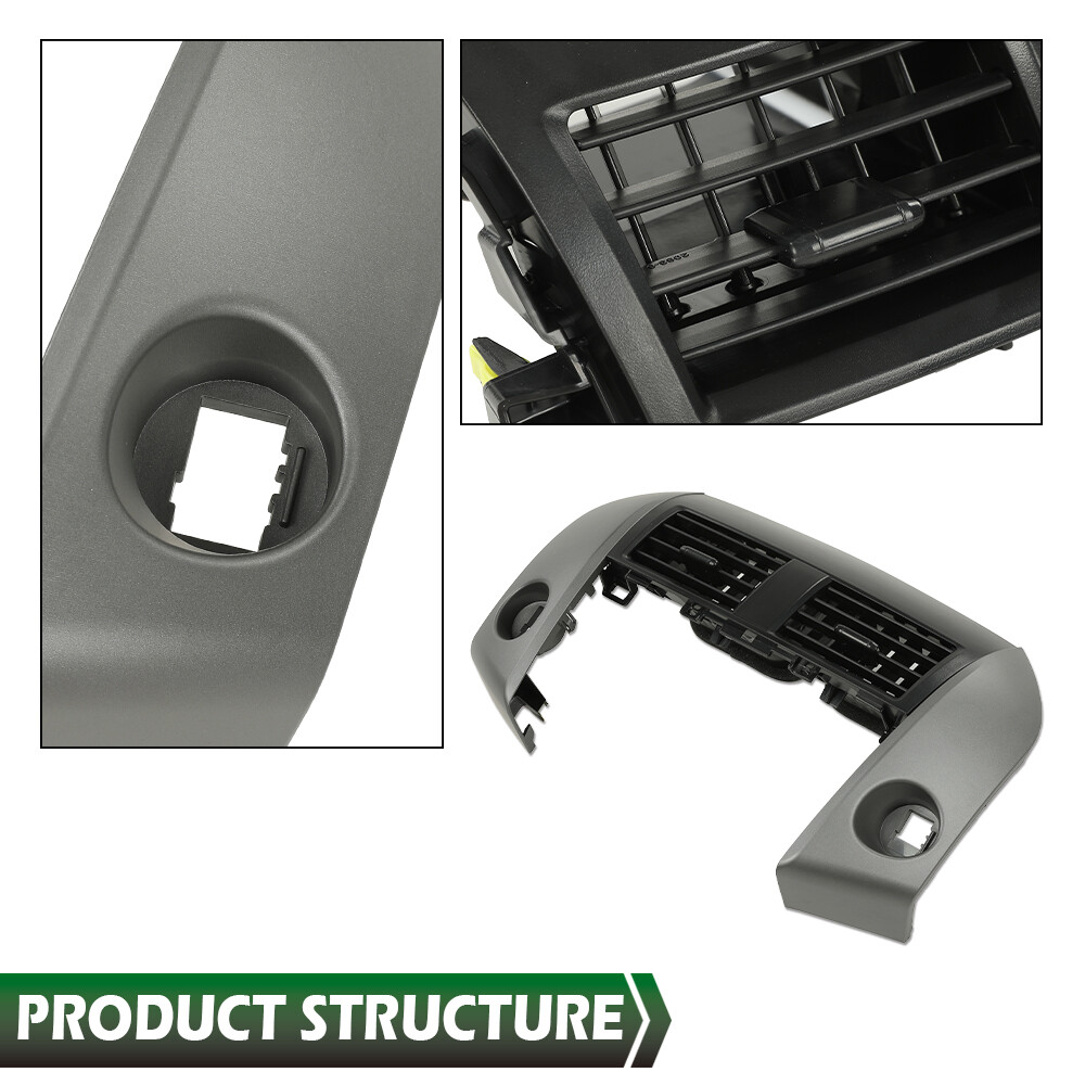 Fit For 2006-2012 Toyota RAV4 Center Dash A/C Vents Panel Trim Bezel 55663-42020