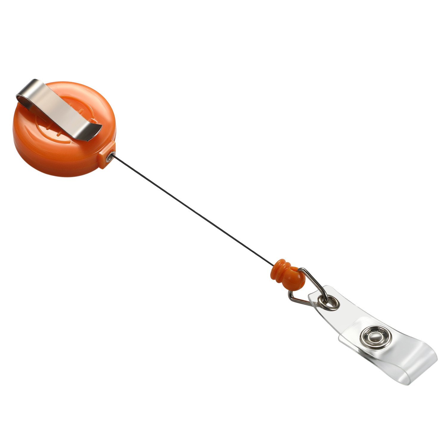 20pc Clip On Retractable Badge Holder ID Name Reel Card Holders For Nurse Doctor