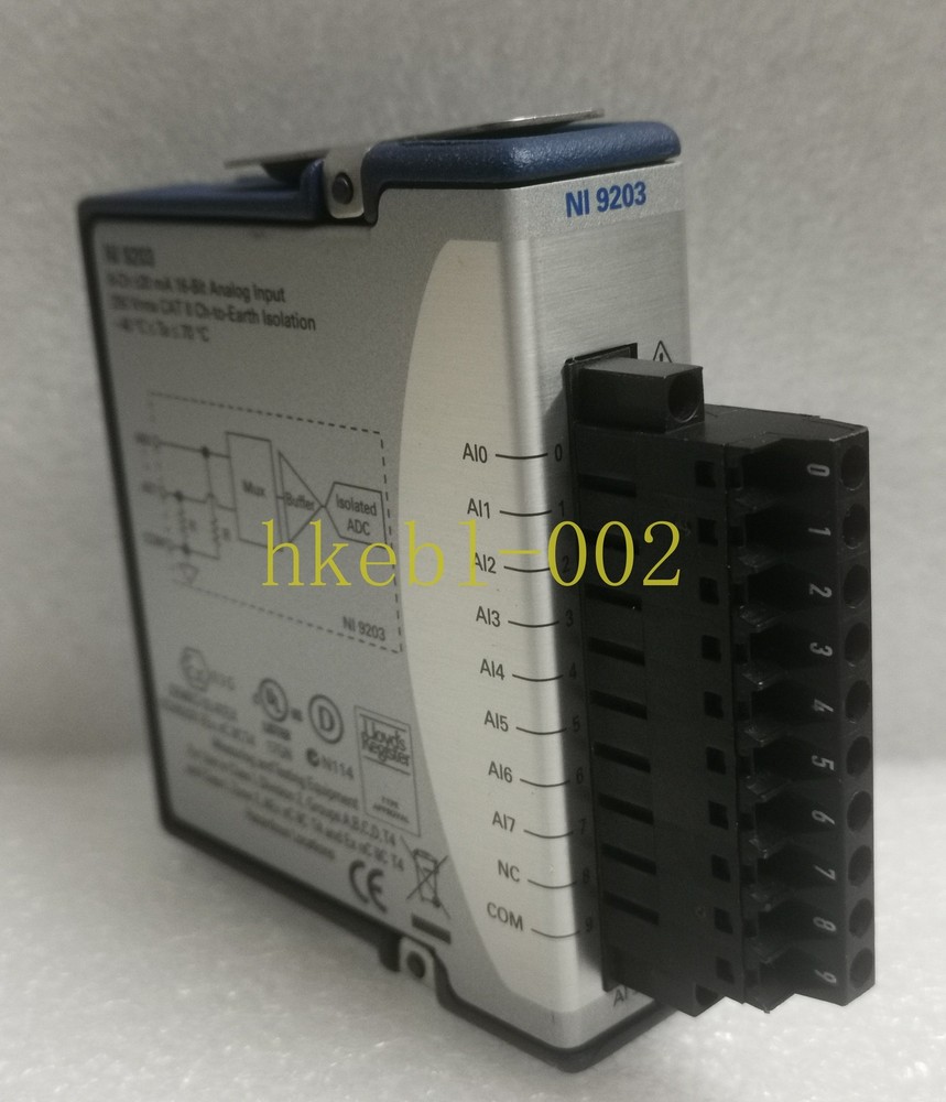 NI 9203 National Instruments NI-9203 cDAQ Analog Current Input Module，used