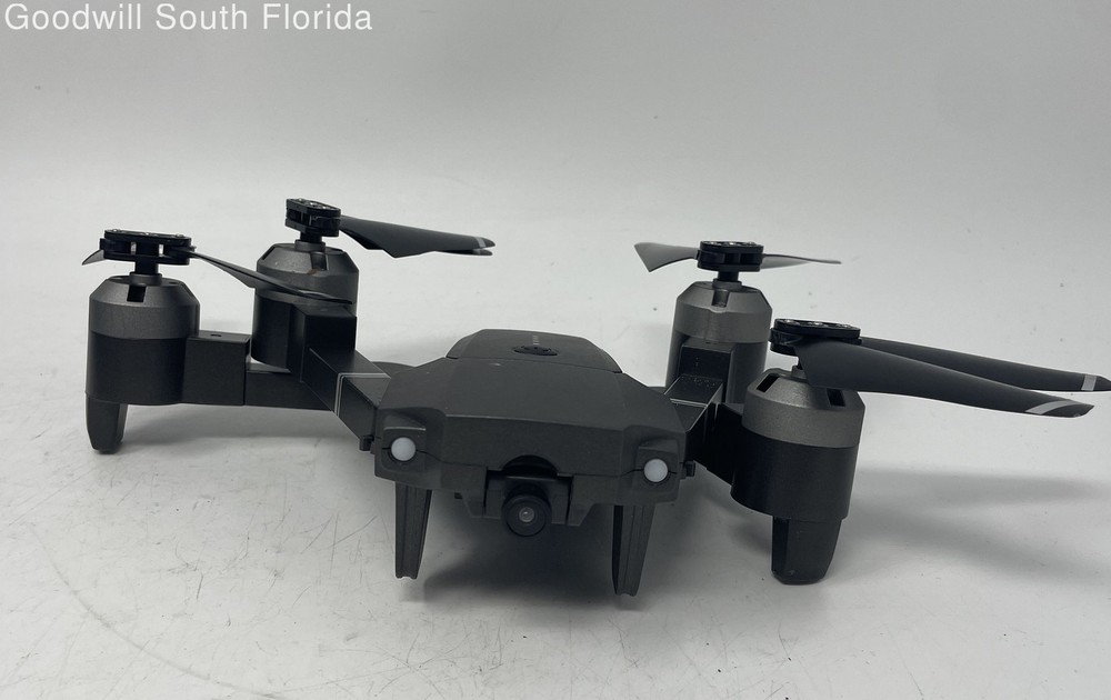 Attop Top Player Black Foldable Remote Control Small Drone Camera Not Tested