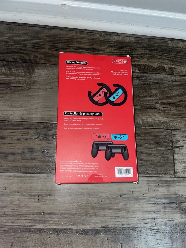 Controller Grip fits Joy-Con/Racing Wheels